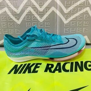 Nike air zoom victory atomknit hyper jade elite track shoes